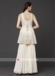 Off White Sharara Suit With Dupatta